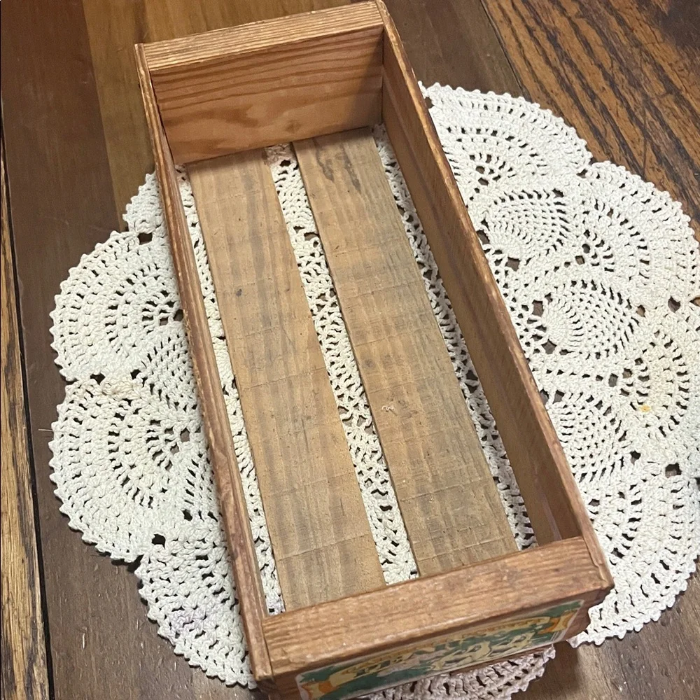 Vintage Wooden Pear Crate from Kentucky 11.5”-5”